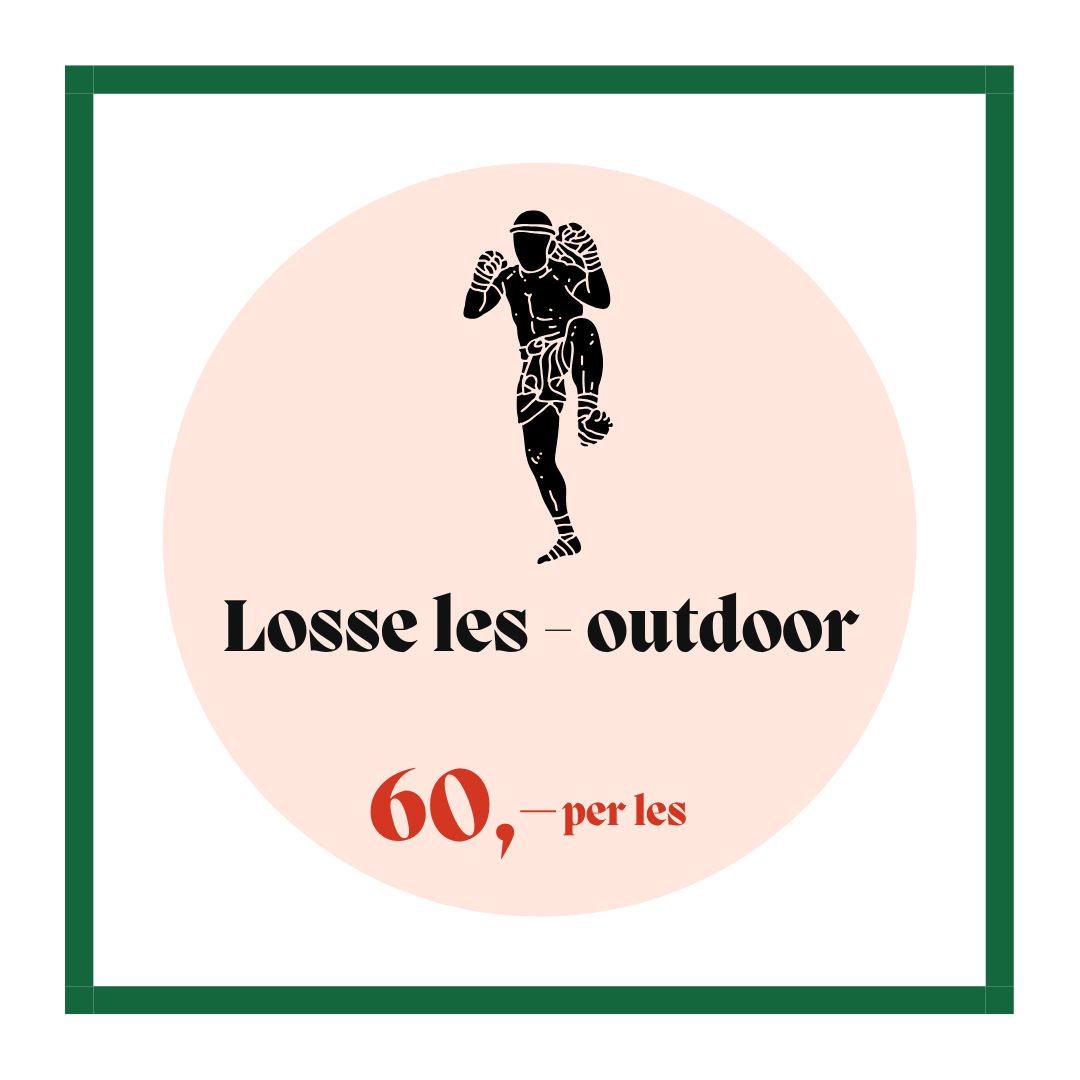 Privéles kickboksen (outdoor)