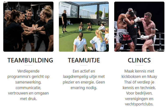 clinics kickboksen sven van hoof rotterdam